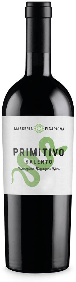 Masseria Ficarigna - Pouilles Salento Primitivo IGT Masseria Ficarigna 2020 0,75 ℓ