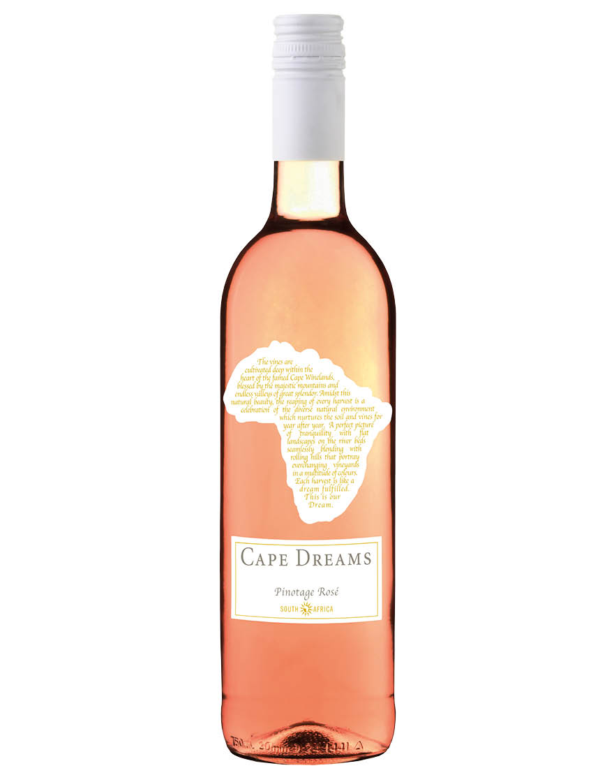 Cape Dreams - Vallée de la rivière Breede Robertson Pinotage Rosé WO Cape Dreams 2021 0,75 ℓ