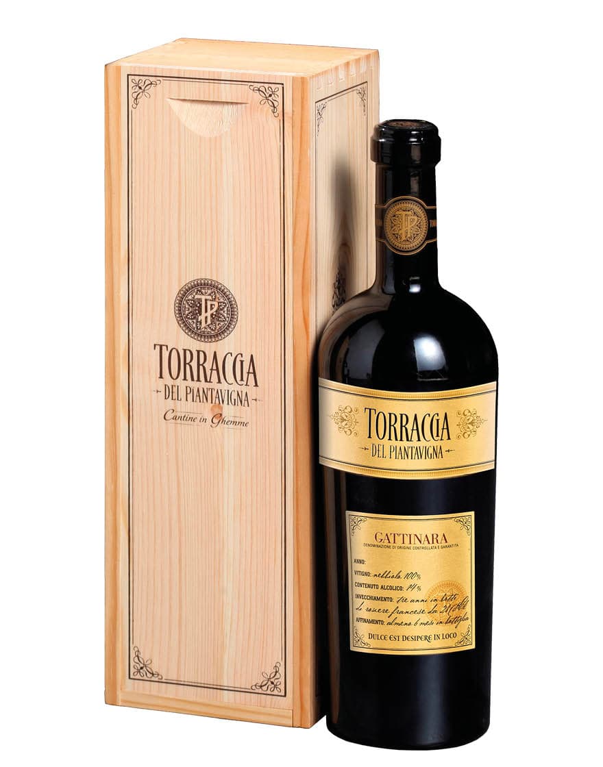 Torraccia del Piantavigna - Piémont Gattinara DOCG Torraccia del Piantavigna 2015 Magnum 1,5 ℓ, Sous Caisse en bois