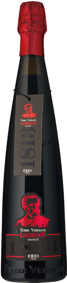 Cantine Ceci - Émilie Romagne Emilia Lambrusco Amabile IGT Terre Verdiane 1813 Cantine Ceci 0,75 ℓ