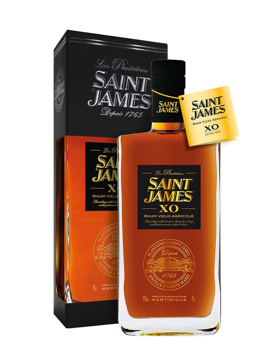 Saint James - Martinique Martinique AOC Rhum Vieux Agricole XO Saint James 0,7 ℓ, En Etui