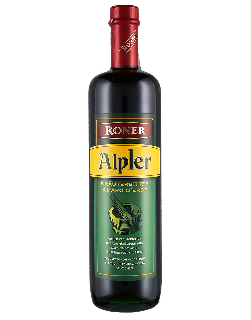 Roner - Tyrol du Sud Alpler Amaro d'Erbe Roner 0,7 ℓ