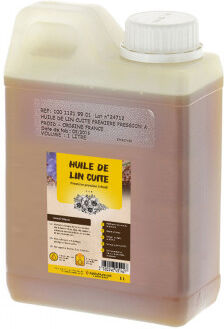 Apiculture.net - Matériel apicole français Huile de lin cuite 1L