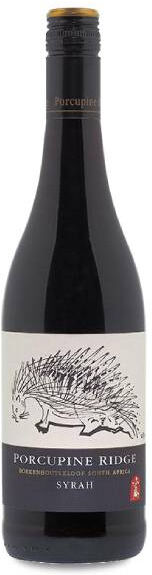 Boekenhoutskloof Porcupine Ridge Shiraz 2019