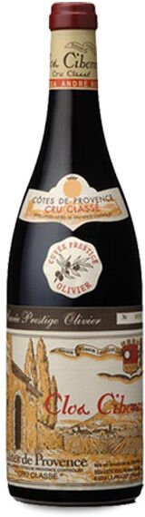 Clos Cibonne Cuvée Prestige Olivier 2016