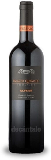 Palacio Quemado Alvear Palacio Quemado Reserva 2016