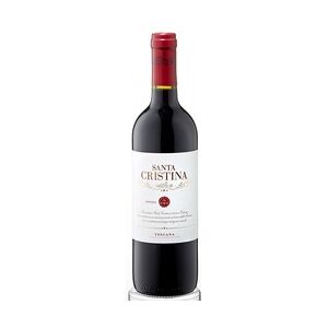 Villa Antinori Santa Cristina Rosso Toscana IGT Rotwein trocken 6 Flaschen x 0,75 l (4,5 l)