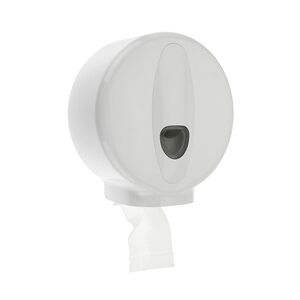 PlastiQLine 2020 - Großrollenspender MINI - weiß -Toilettenpapierspender