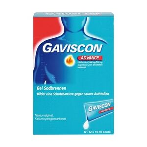 Gaviscon Advance Pfefferminz Suspension Sodbrennen 0.12 l