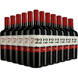 Bodegas Castaño Paket 12 Flaschen 7 de Castano 2022 rot 0.75 l