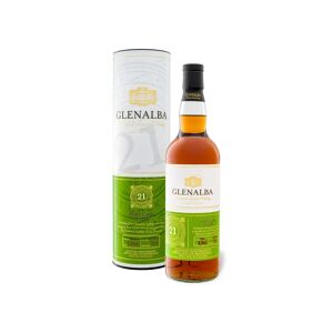 Glenalba Blended Scotch Whisky 21 Jahre Port Cask Finish mit Geschenkbox 41,4% Vol
