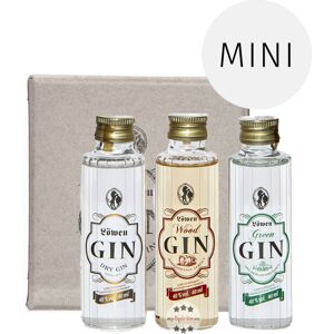 Bergbrennerei Löwen Löwen Gin 3er Probierset (40 % Vol., 0,12 Liter)