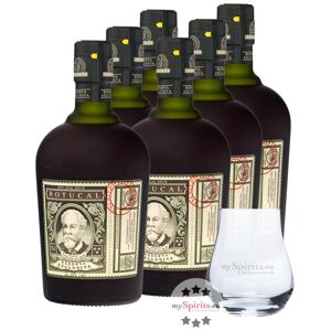 6 x Botucal Reserva Exclusiva Rum + Glas (40 % vol., 0,7 Liter)