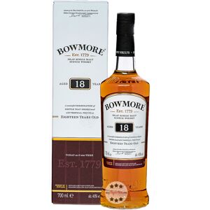 Bowmore 18 Jahre Islay Single Malt Scotch Whisky (43 % Vol., 0,7 Liter)