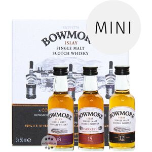 Bowmore Distillers Collection Miniaturenset (40 % Vol. & 43 % Vol., 0,15 Liter)