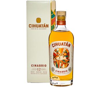 Licorera Cihuatán Cihuatán Cinabrio Rum 12 Jahre (40 % Vol., 0,7 Liter)