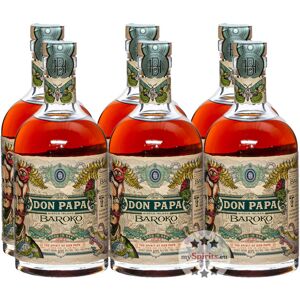 Don Papa Rum 6 x Don Papa Baroko (40 % Vol., 4,2 Liter)