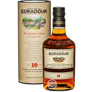 Edradour Distillery Edradour 10 Jahre Single Malt Whisky (40 % Vol., 0,7 Liter)