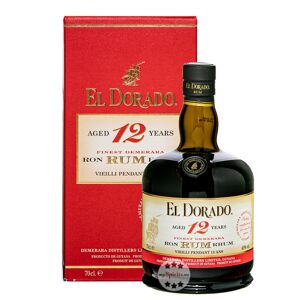 Demerara Distillers El Dorado 12 Jahre Rum (40 % Vol., 0,7 Liter)