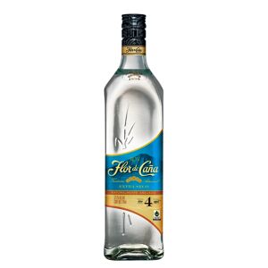 Ron Flor de Caña Flor de Cana 4 Extra Seco Blanco Rum (37,5 % Vol., 0,7 Liter)