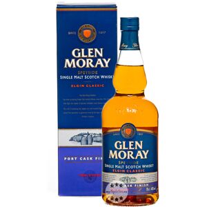 The Glen Moray Distillery Glen Moray Port Cask Finish Single Malt Whisky (40 % Vol., 0,7 Liter)