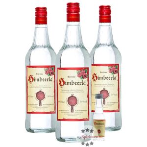 Fein 3 x Prinz Himbeerla + gratis Miniatur (34 % Vol., 3,0 Liter)