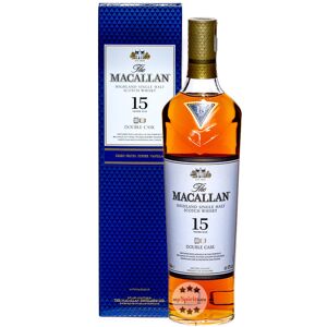 The Macallan Distillery Macallan 15 Jahre Double Cask Single Malt Whisky (43 % Vol., 0,7 Liter)