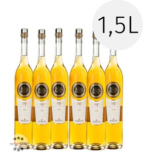 Gagliano Marcati 6er Paket Marcati Grappa Riserva „Il Bacio delle Muse“ 1,5l (40 % Vol., 9,0 Liter)