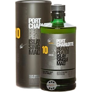 Bruichladdich Distillery Port Charlotte 10 Jahre Islay Single Malt Scotch Whisky (50 % Vol., 0,7 Liter)