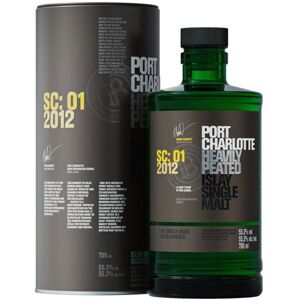 Bruichladdich Distillery Port Charlotte SC:01 2012 Single Malt Whisky (55,2 % Vol., 0,7 Liter)