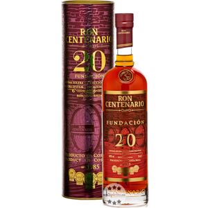 Centenario Ron Ron Centenario 20 Fundación Rum (40 % Vol., 0,7 Liter)