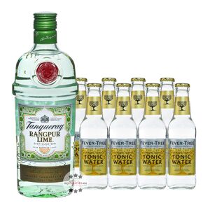 Tanqueray Rangpur Gin & 8 x Fever-Tree Indian Tonic Water (41,3 % Vol., 2,3 Liter)