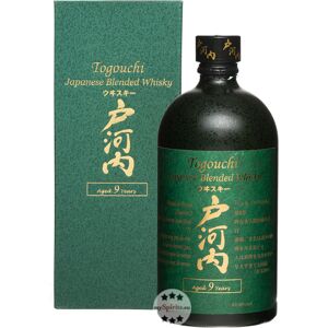 Chugoku Jozo Destillerie Togouchi 9 Jahre Japanese Blended Whisky (40 % Vol., 0,7 Liter)