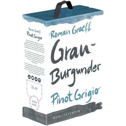 Zimmermann-Graeff Grauburgunder Pinot Grigio Rheinhessen QBA Halbtrocken 3,0l