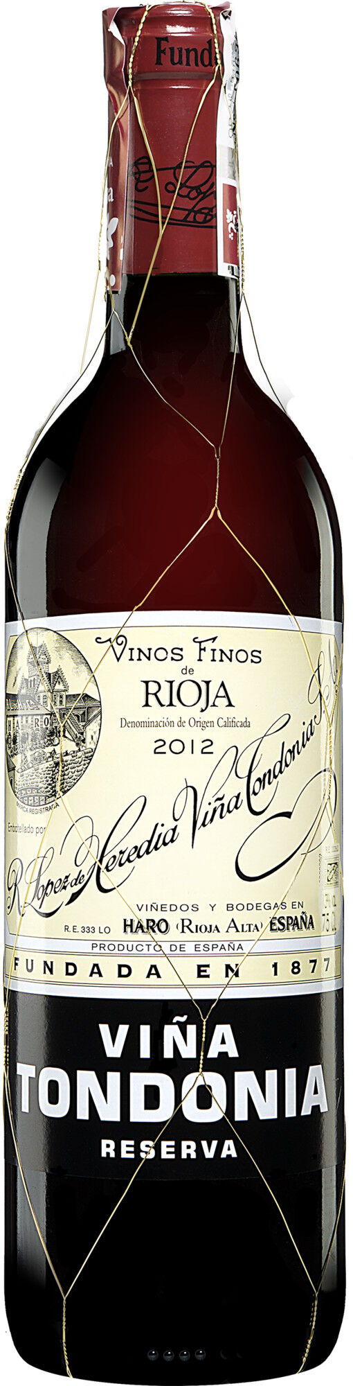 López de Heredia - Viña Tondonia Tondonia »Viña Tondonia« Tinto Reserva 2012 13% Vol. Rotwein Trocken aus Spanien