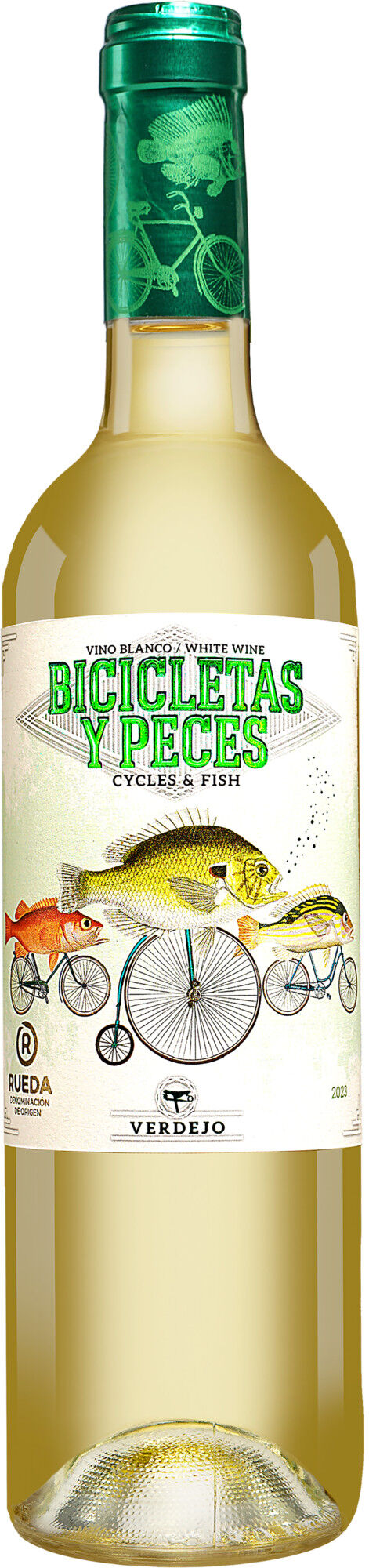 Celler Tianna Negre Bicicletas y Peces Verdejo 2023 13% Vol. Weißwein Trocken aus Spanien