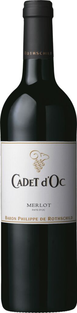 Cadet d'Oc Merlot Pays d'Oc IGP 2021 Baron Philippe de Rothschild