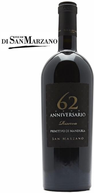 Cantine San Marzano Anniversario 62 Riserva DOP 2018