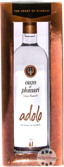 Ouzo of Plomari Isidoros Arvanitis Ouzo of Plomari Adolo (42 % Vol., 0,7 Liter)