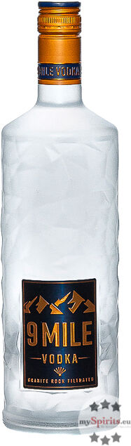 Granite Rock Distillery 9 Mile Vodka  (37,5 % Vol., 1,0 Liter)