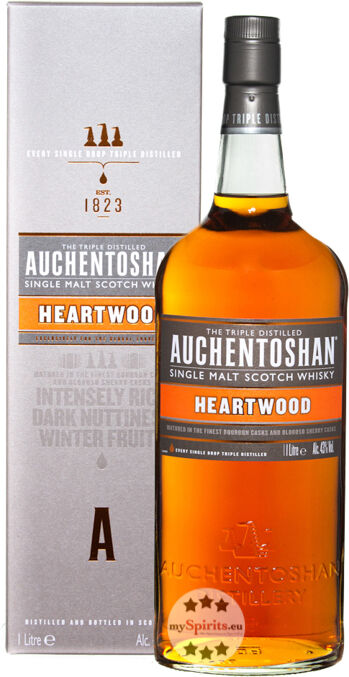 Auchentoshan Distillery Auchentoshan Heartwood Whisky (43 % Vol., 1,0 Liter)