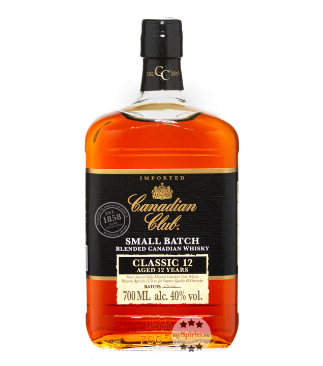 Canadian Club 12 Jahre Classic Whisky (40 % Vol., 0,7 Liter)