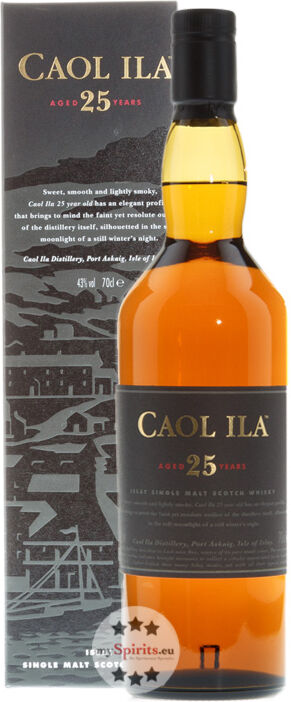 Caol Ila Distillery Caol Ila 25 Jahre Islay Single Malt Scotch Whisky (43 % vol., 0,7 Liter)