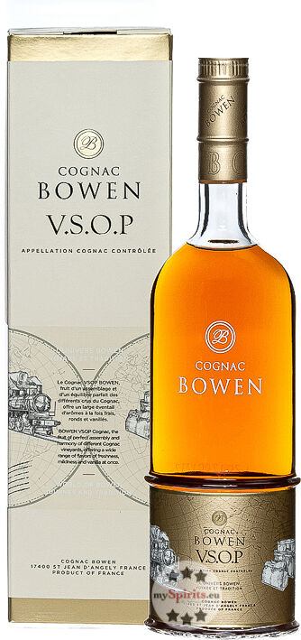 Cognac Bowen VSOP (40 % Vol., 0,7 Liter)