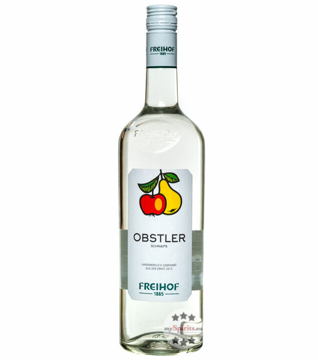 Destillerie Freihof Freihof Obstler Schnaps  (38 % vol., 1,0 Liter)
