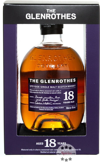 The Glenrothes Glenrothes 18 Jahre Whisky Soleo Collection (43 % Vol., 0,7 Liter)