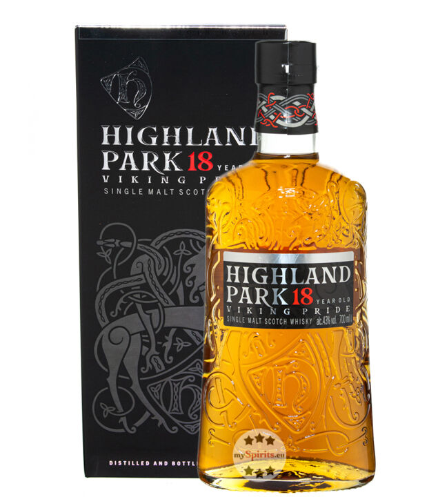 Highland Park 18 Jahre Viking Pride Whisky (43 % Vol., 0,7 Liter)