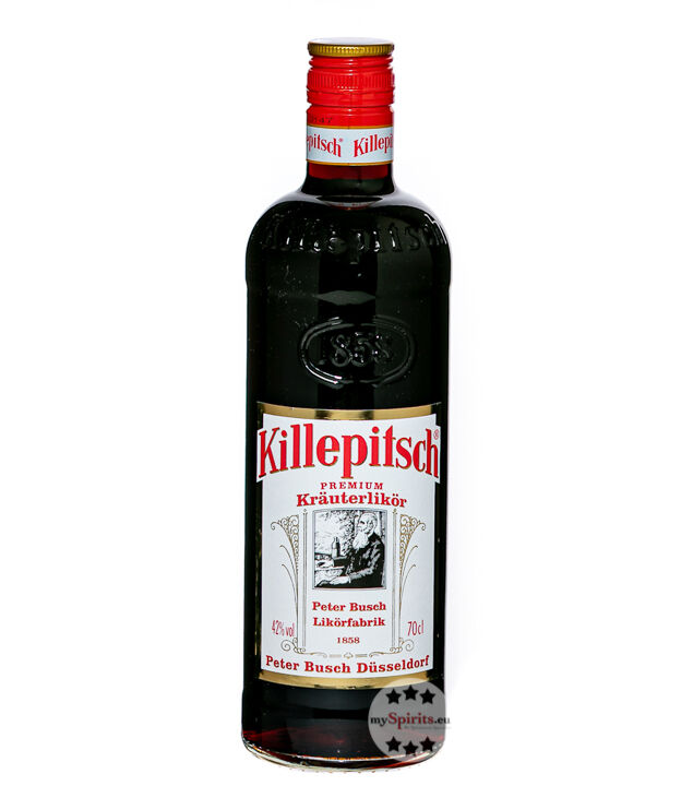 Peter Busch Düsseldorf Killepitsch Kräuterlikör 0,7l (42 % Vol., 0,7 Liter)