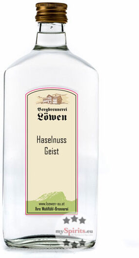 Bergbrennerei Löwen Löwen Haselnuss-Geist  (42% Vol., 0,2 Liter)