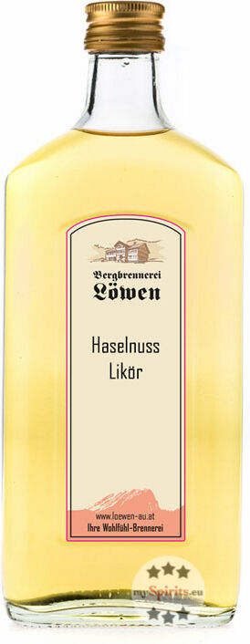 Bergbrennerei Löwen Löwen Haselnusslikör (25 % Vol., 0,5 Liter)